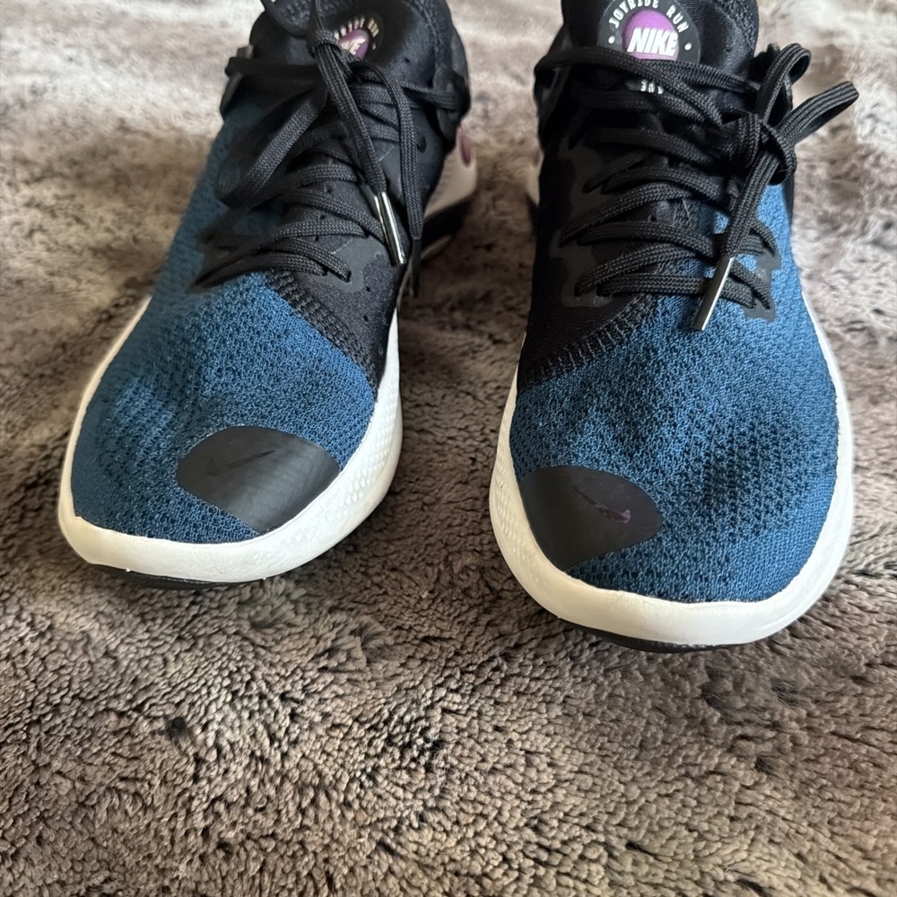 Nike Joyride Run Flyknit Women's 7.5 Running Shoes Blue Purple Black AQ2731-004 - Picture 2 of 11